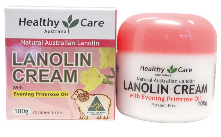 Healthy Care Lanolin Cream With Evening Primrose Oil 100g