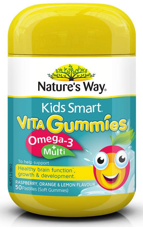 Nature's Way Kids Smart Vita Gummies Multi + Omega 3